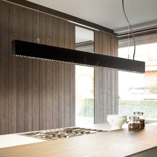 Check Lighting Beam Ideallux Steel Accent Black 107 cm 36W 4000K 270173