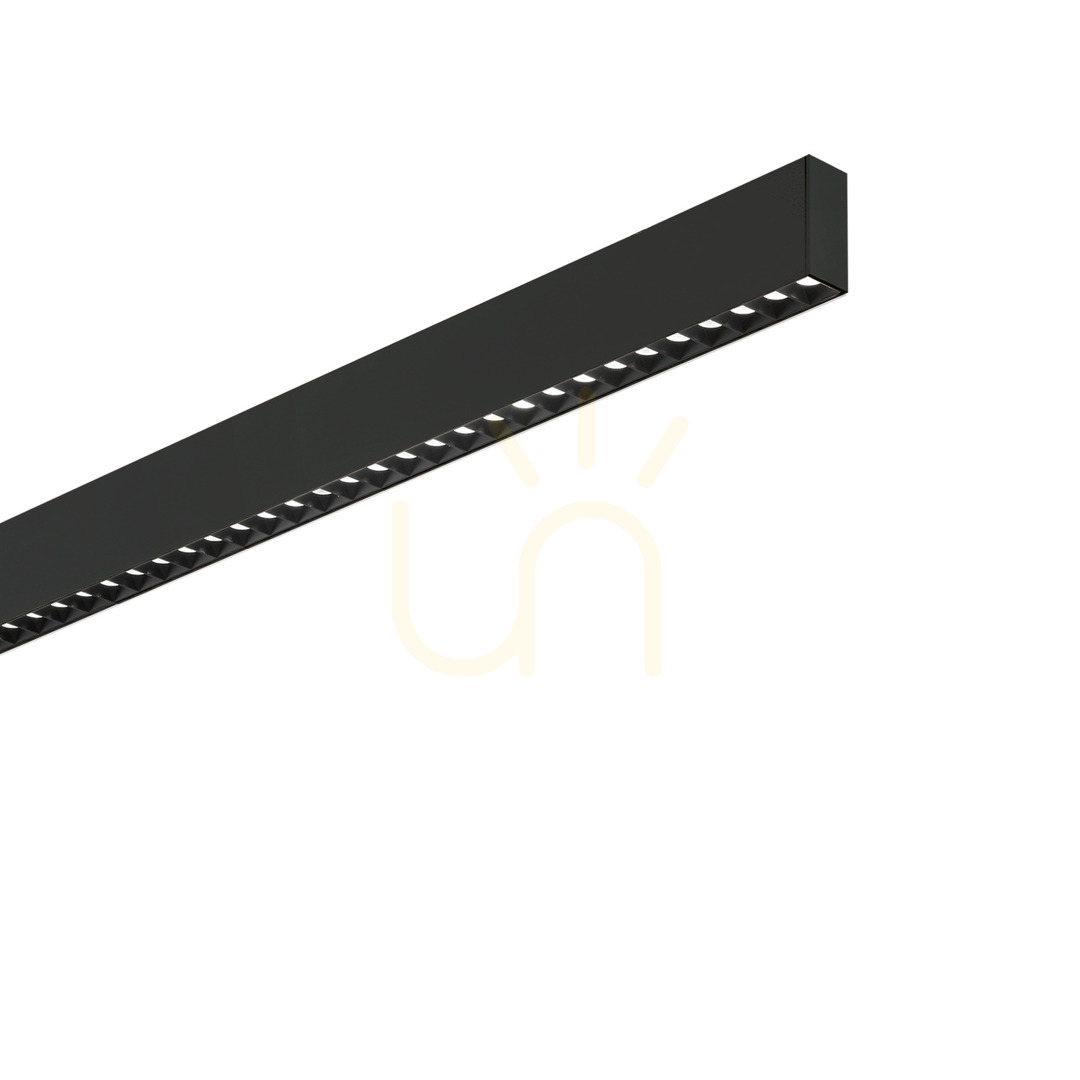Lighting Beam Ideallux Steel Accent Black 107 cm 36W 4000K 270173