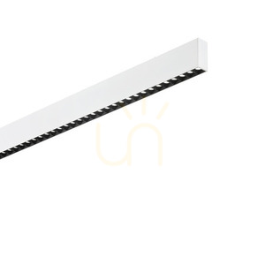 Lighting Beam Ideallux Steel Accent 4000K White 107 cm 2x18W 267159 small 0