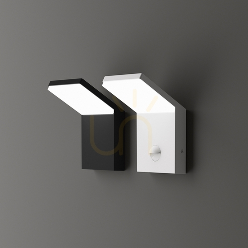 Check Outdoor Wall Lamp Ideallux Style White 3000K LED 8.5W 269139