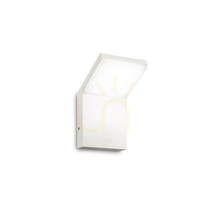 Outdoor Wall Lamp Ideallux STYLE AP Bianco White LED 8.5W 4000K 221502 small 0