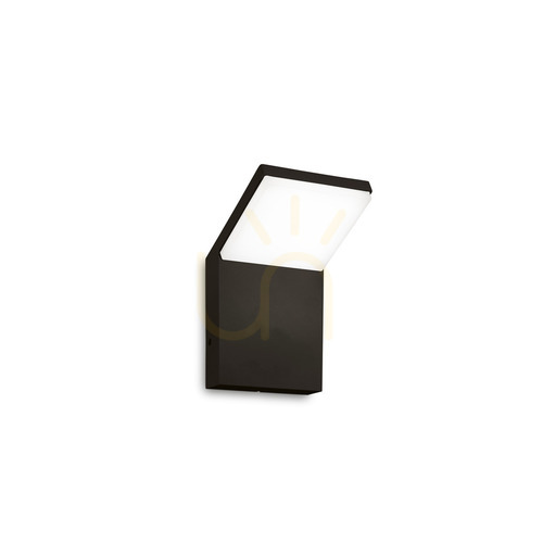 Check Outdoor Wall Lamp Ideallux Style AP Nero Black LED 8.5W 4000K 322629