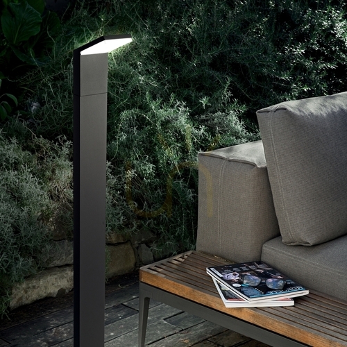 Check Outdoor Standing Light Ideallux Style H100 4000K Anthracite 322438