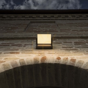 Outdoor Wall Lamp Ideallux Swipe Anthracite LED 20.5W 287683 small 3