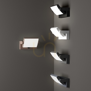 Outdoor Wall Lamp Ideallux Swipe Anthracite LED 20.5W 287683 small 6