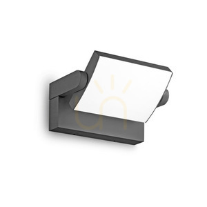 Outdoor Wall Lamp Ideallux Swipe Anthracite LED 20.5W 287683 small 0