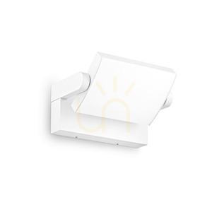 Outdoor Wall Lamp Ideallux Swipe AP Bianco White LED 20.5W 287690 small 0