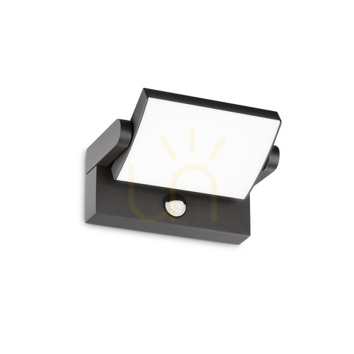 Check Outdoor Wall Lamp Ideallux Swipe AP Sensor Anthracite LED 21W 287713