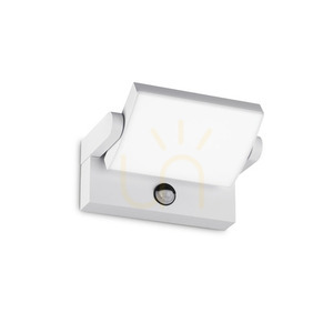 Outdoor Wall Lamp Ideallux Swipe AP Sensor White LED 21W 287720 small 0