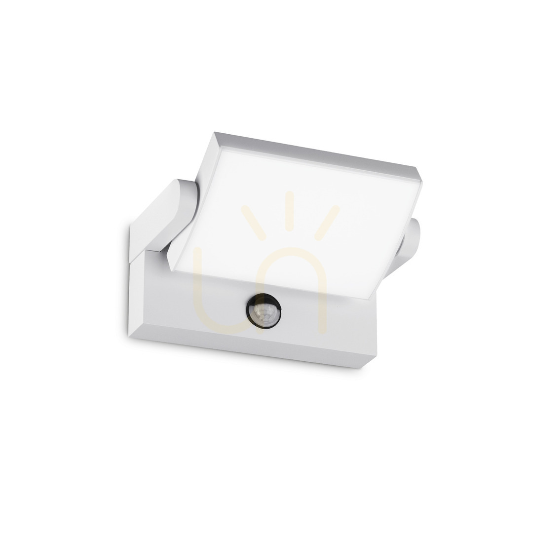 Outdoor Wall Lamp Ideallux Swipe AP Sensor White LED 21W 287720