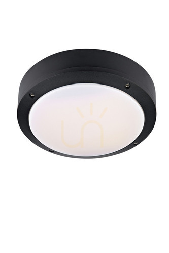 Check Plafon sufitowy Markslojd Luna 106535 biało-czarny IP44 LED 10W 3000K