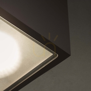 Outdoor Ceiling Light Ideallux TECHO PL1 BIG Grey 15 cm GU10 IP54 326887 small 5