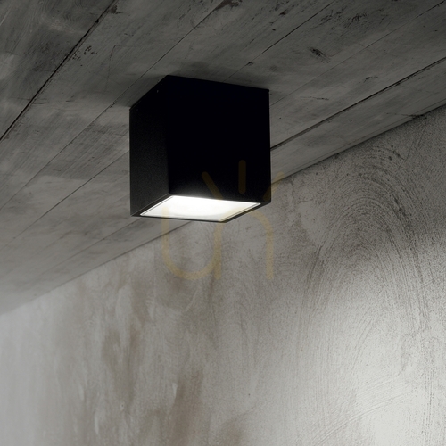 Check External Ceiling Light Ideallux TECHO PL1 Small White GU10 251561
