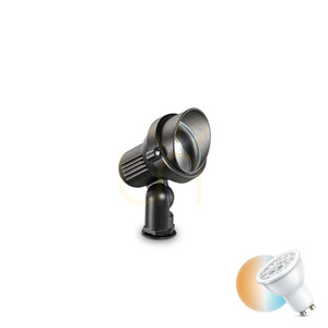 Spotlight Ideallux Terra PR1 Small Black Outdoor GU10 046211 small 0
