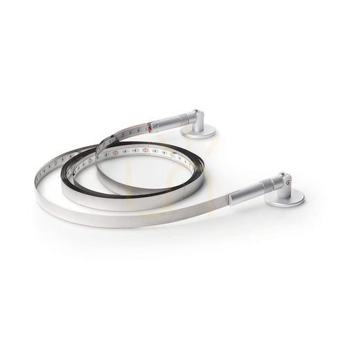 Check LED Linear System Ideallux TESI Silver Aluminum 530 cm 258300