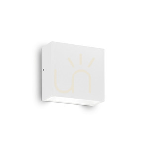 Outdoor Wall Lamp Ideallux Tetris AP1 Bianco White G9 114293 small 0