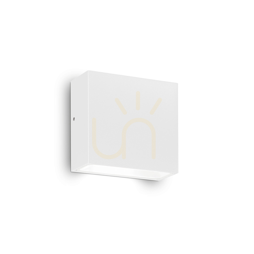 Outdoor Wall Lamp Ideallux Tetris AP1 Bianco White G9 114293