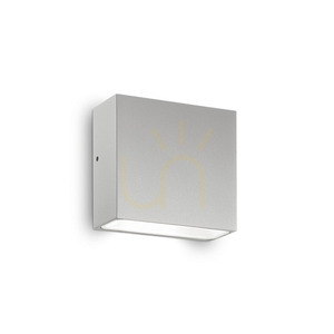 Outdoor Wall Lamp Ideallux Tetris 113760 Grey Aluminum G9 IP54 small 0