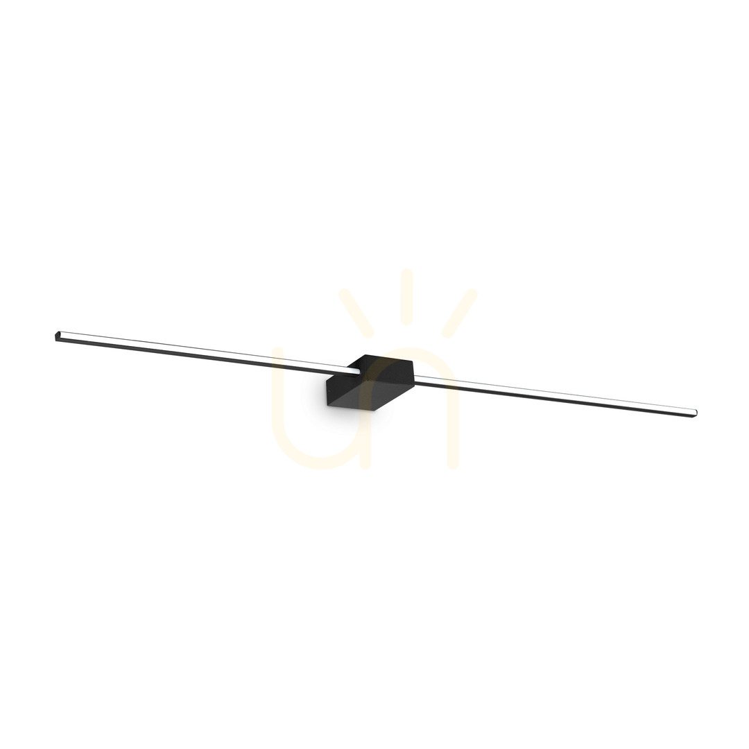 Wall Light Ideal Lux Essence Theo AP D115 Black LED 19W 3000K 311784