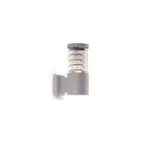 Check Outdoor Wall Lamp Ideallux Tronco AP1 Grey Aluminum E27 026978