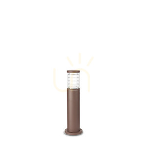 Outdoor Standing Light Ideallux Tronco PT1 H40 Coffee Brown 248271 small 0