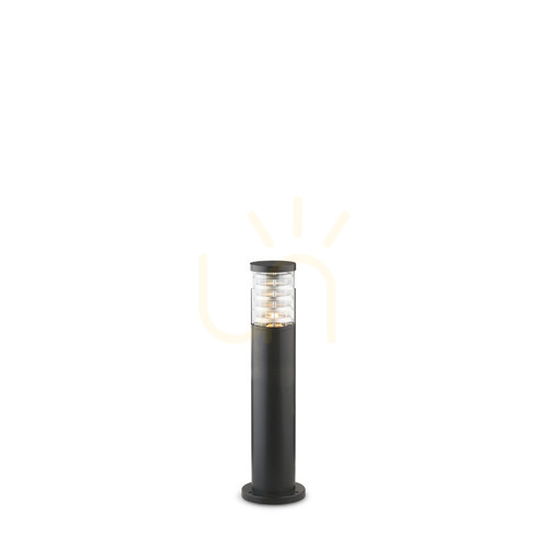 Check Outdoor Standing Light Ideallux Tronco 248295 Black Aluminum E27 H40