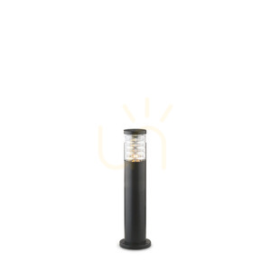 Outdoor Standing Light Ideallux Tronco 248295 Black Aluminum E27 H40 small 0