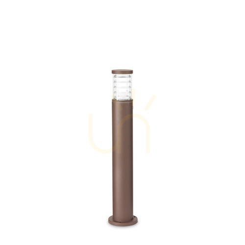 Check Outdoor Standing Lamp Ideallux Tronco 163741 Brown 80.5 cm E27