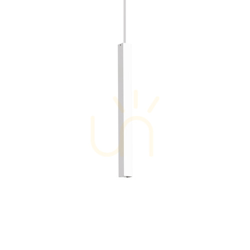 Check Pendant Light Ideallux Look Ultrathin White Metal 8 cm 194189
