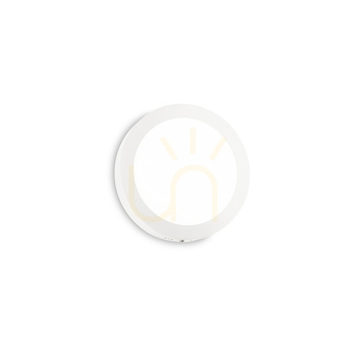Check Plafon Ideallux Universal PL D17 biały LED 12W 3000K 138596