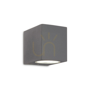 Outdoor Wall Lamp Ideallux UP AP1 Anthracite Aluminum G9 115306 small 0