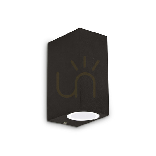 Check Outdoor Wall Lamp Ideal Lux Up AP2 Nero Black G9 2-Light 115344
