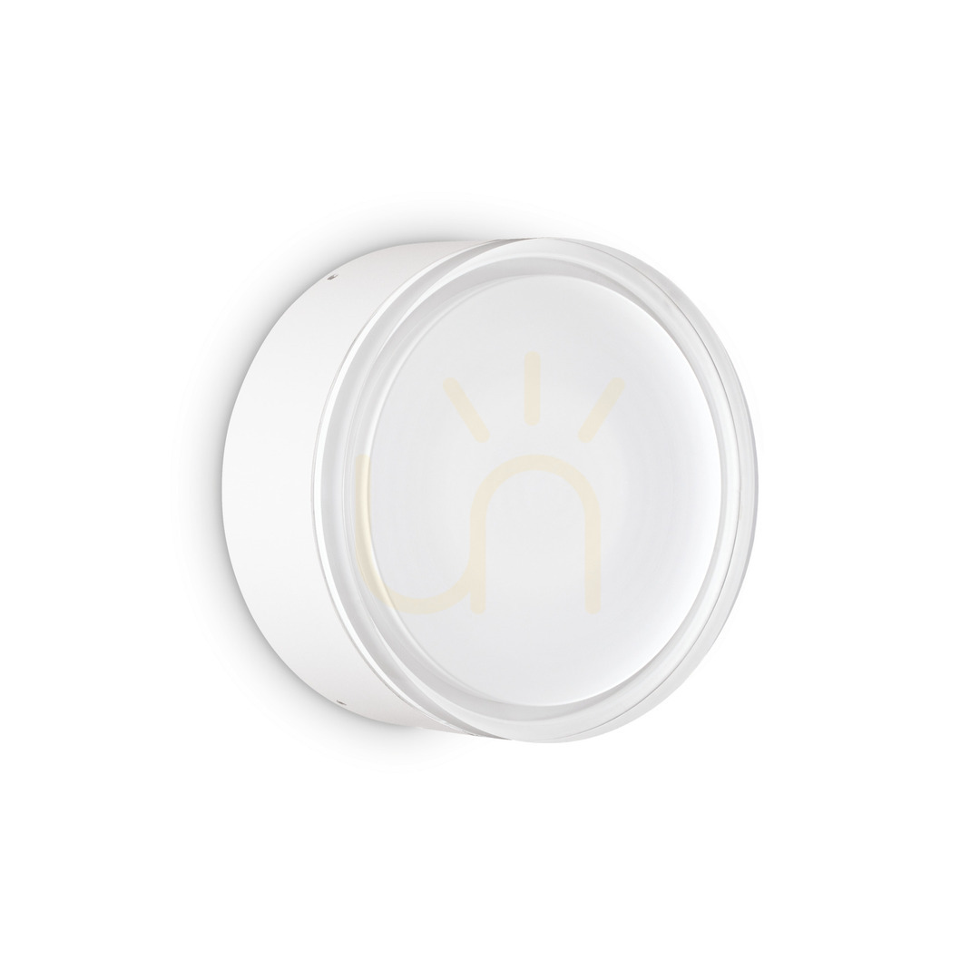External Ceiling Light Ideallux Urano PL1 Big White 16cm GX53 168050