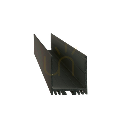 Check LED Profile Ideallux Slot Vision Trimless 3000mm Black Aluminum 270531