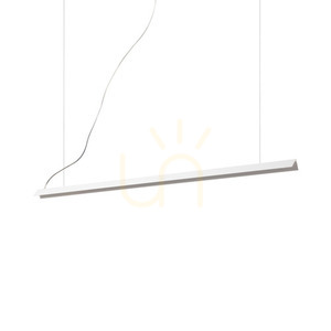 Pendant Light Ideallux V-Line SP Bianco White LED 110 cm 275369 small 0