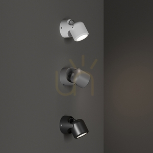 Outdoor Wall Lamp Ideallux Xeno AP1 Bianco White GU10 129488 small 2