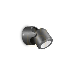 Outdoor Wall Lamp Ideallux Xeno AP1 Nero Black GU10 129464 small 2
