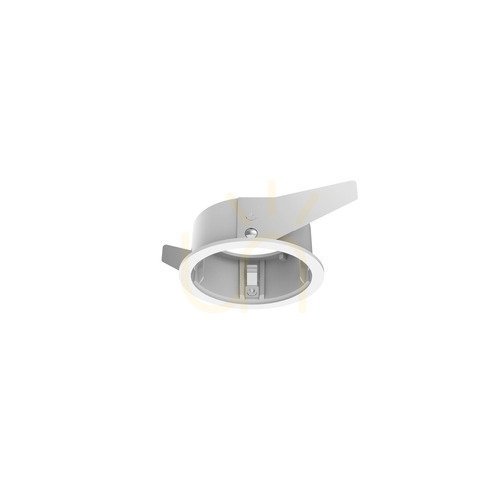 Check Round Frame Trim Ideallux Zeus White 7.7 cm 324869