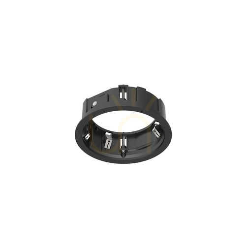 Check Round Frame Trim Ideallux ZEUS Black 10.9 cm 324005