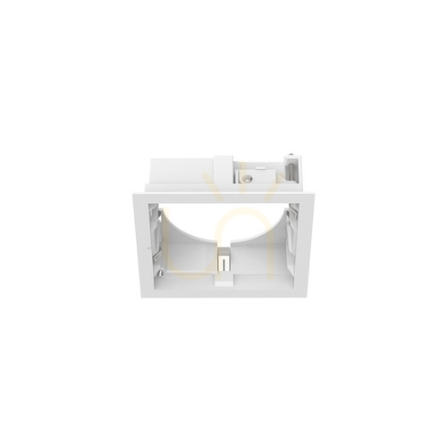 Check Accessory Ideallux Zeus Frame Trim Square White 10.6 cm 324890