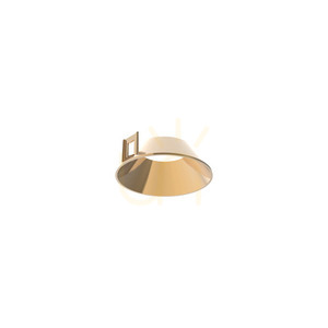 Round Reflector Ideallux Zeus Gold 6.4 cm 323602 small 0