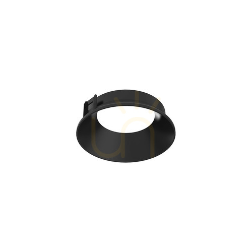 Check Reflector Ideallux ZEUS Round Black 9.4 cm 323770