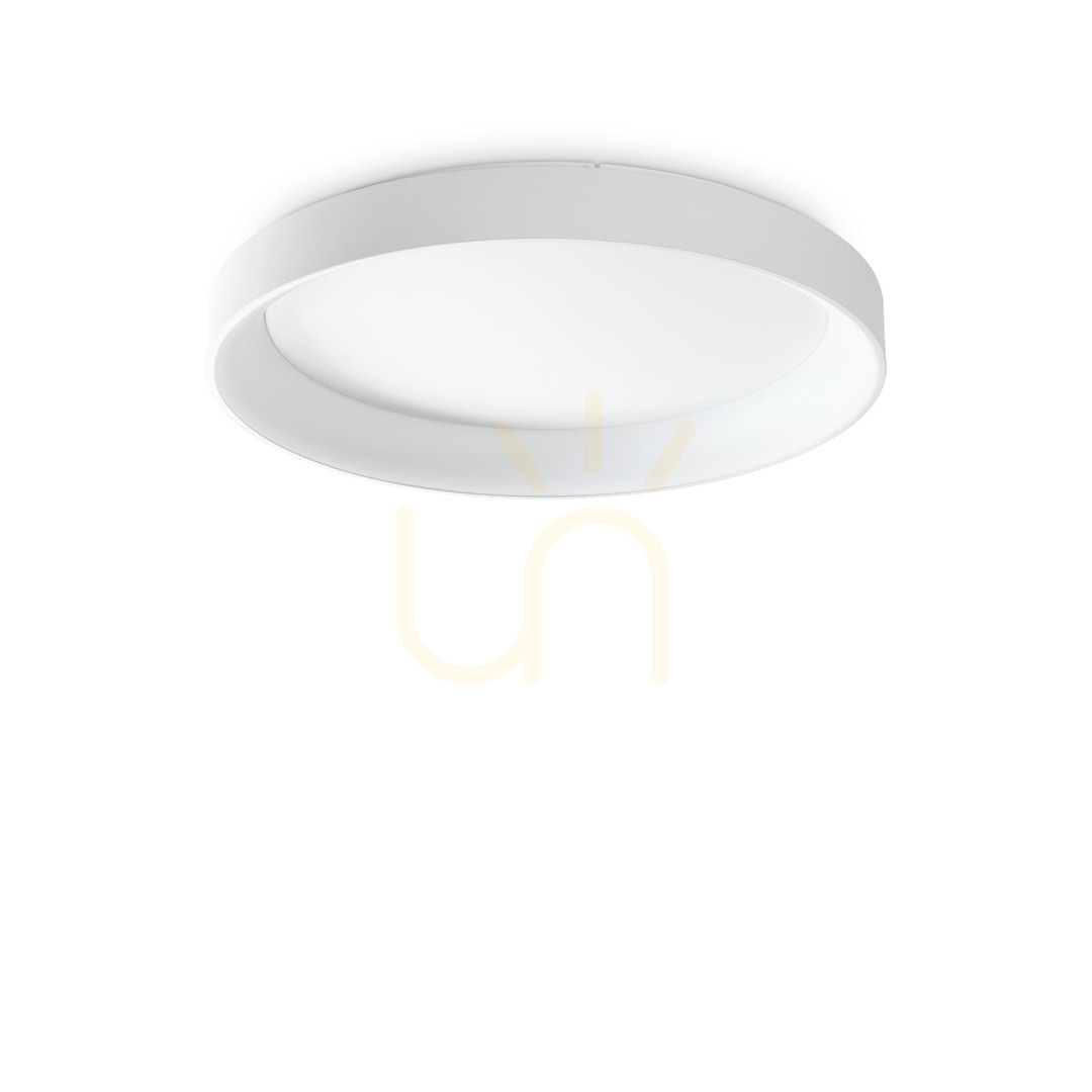 Plafon sufitowy Ideallux Ziggy PL D080 biały LED 62W 80 cm 317908