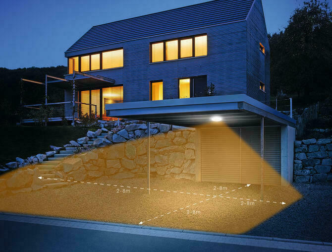 Preview Steinel DL Vario Quattro 10W LED luminaire with 3000K sensor white Steinel DL Vario Quattro 10W LED luminaire with 3000K sensor white