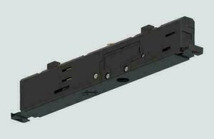 Stucchi ONETRACK 9999/B black track adapter with phase selector small 0
