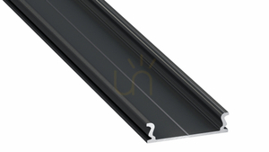 LUMINES profile type MODI black lacquer. 2 m small 0