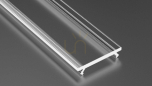 Lampshade for LED profile LUMINES PMMA BASIC V2 transparent 2m small 0
