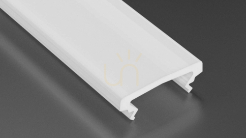 Check Lampshade for LED profile LUMINES HIGH PMMA milky 1 m