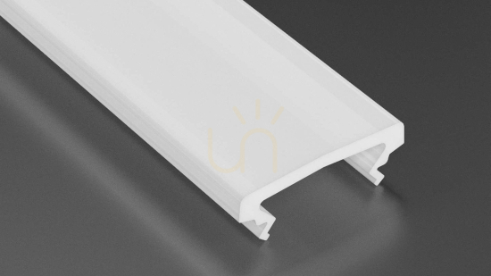 Lampenschirm für LED-Profil LUMINES HIGH PMMA milchig 1 m