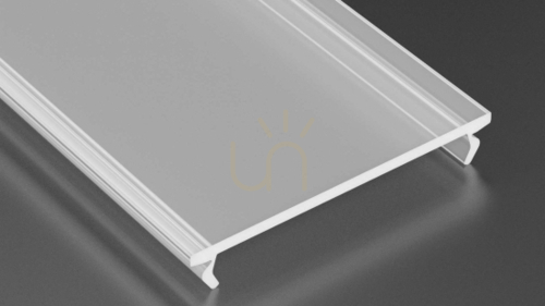 Check Lampshade for LED profile LUMINES WIDE PC frosted 2 m